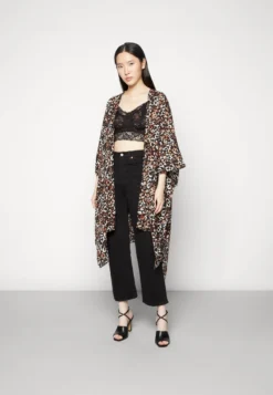 Anna Field Cape - Brown/black