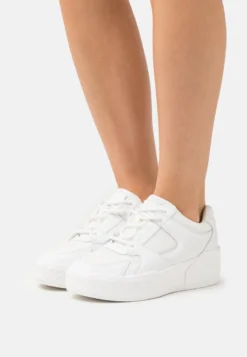 Anna Field LEATHER - Sneaker Low - White