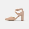Anna Field LEATHER - High Heel Pumps - Beige