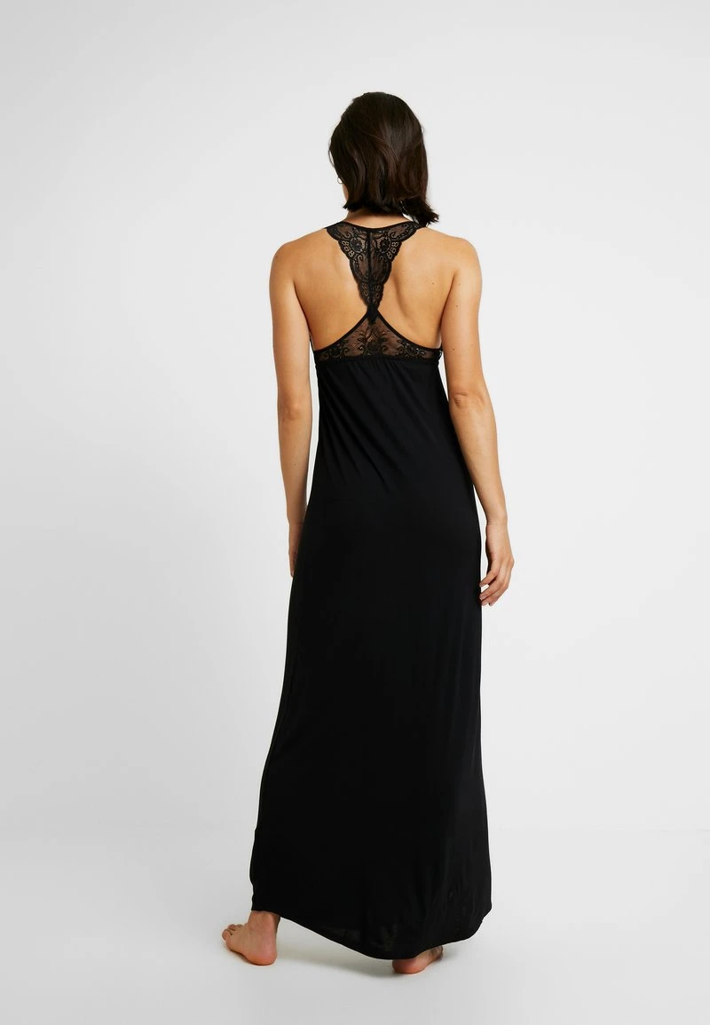 Anna Field ANNA LONG VISCOSE DRESS - Nachthemd - Black 3 Anna Field ANNA LONG VISCOSE DRESS - Nachthemd - Black – Bild 3