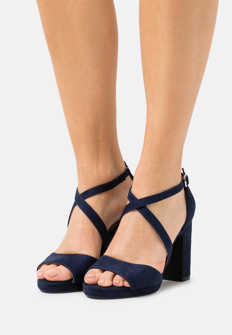 Anna Field Riemensandalette - Dark Blue 1 Anna Field Riemensandalette - Dark Blue