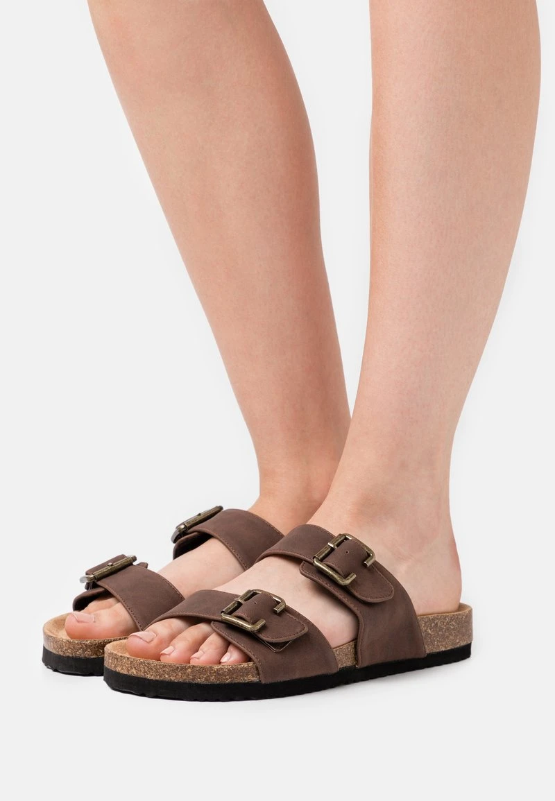 Anna Field Hausschuh - Dark Brown 1 Anna Field Hausschuh - Dark Brown