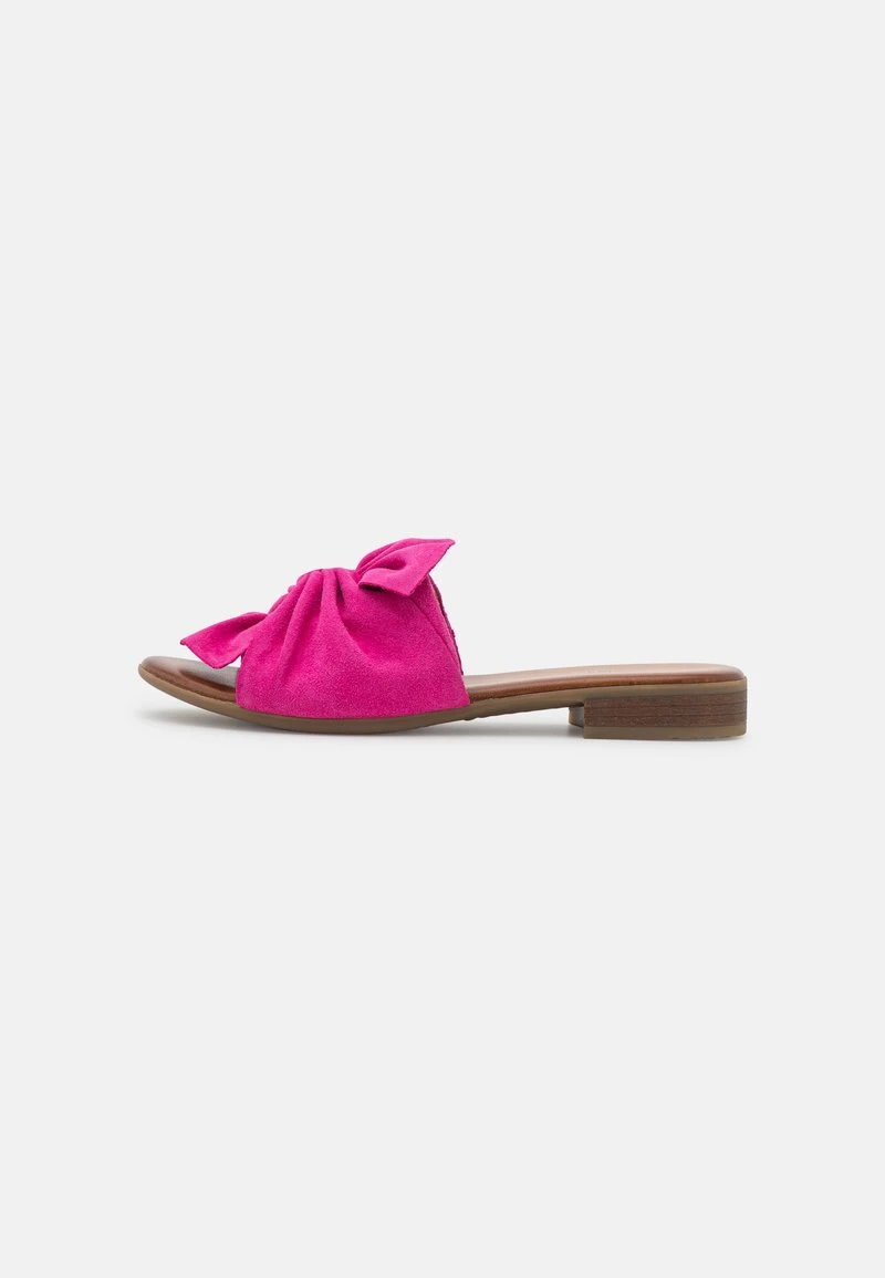 Anna Field LEATHER - Pantolette Flach - Pink 1 Anna Field LEATHER - Pantolette Flach - Pink
