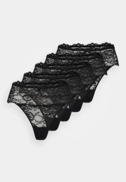 Anna Field 5PP HIGH RISE LACE THONG - String - Black 9 Anna Field 5PP HIGH RISE LACE THONG - String - Black -Anna Field 1d7323e8540d4a6dba0ff1fa79eb0047
