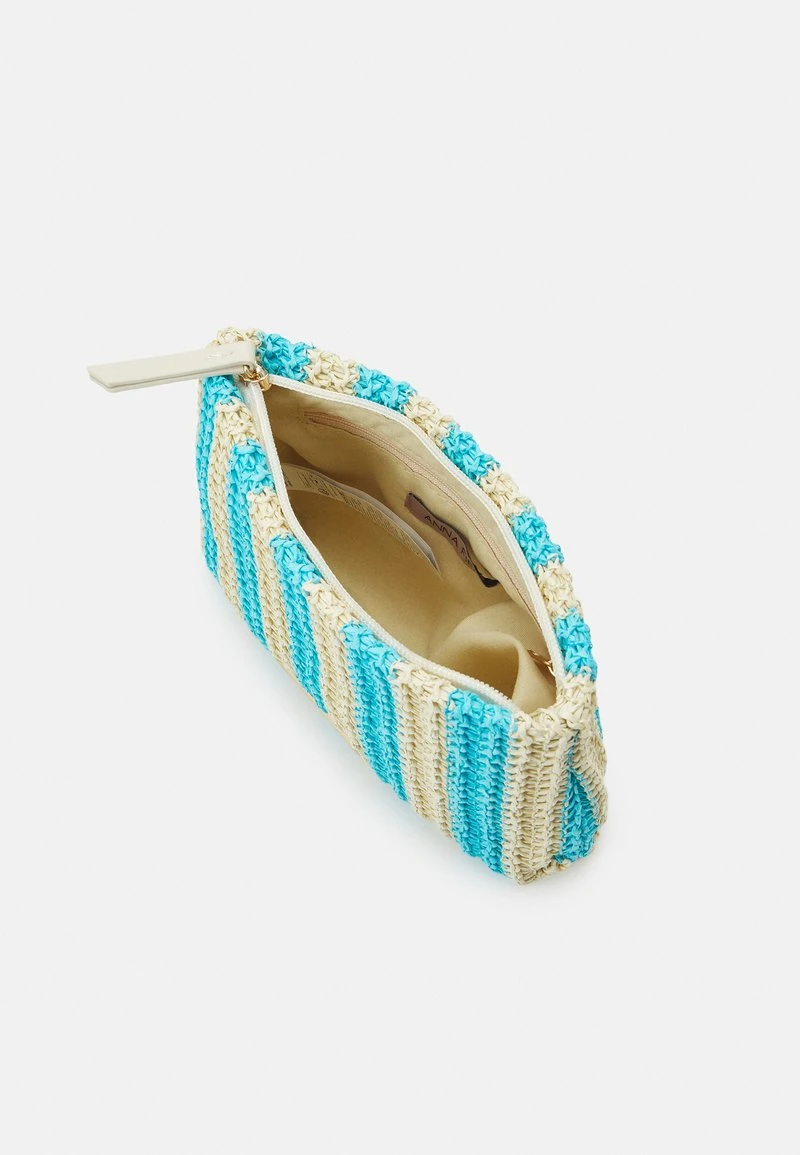 Anna Field Kosmetiktasche - Beige/blue 3 Anna Field Kosmetiktasche - Beige/blue – Bild 3
