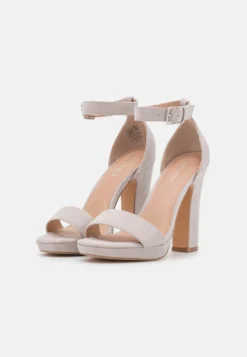 Anna Field High Heel Sandalette - Light Grey -Anna Field 217beb50ed254523b1970e7edddd5f9a