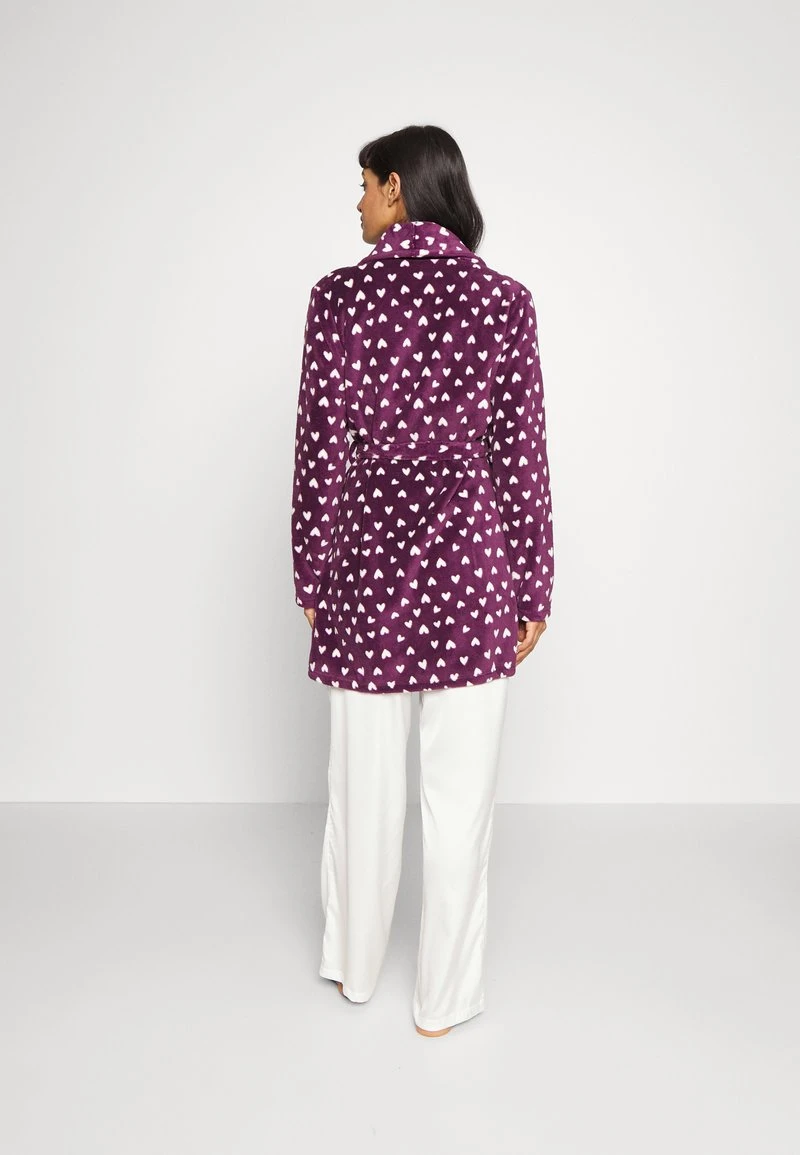 Anna Field Bademantel - Dark Red/beige 3 Anna Field Bademantel - Dark Red/beige – Bild 3