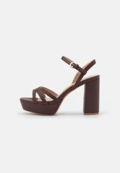 Anna Field Plateausandalette - Dark Brown -Anna Field 2d784de4ca184a9ba8e96c213bf5da33 1