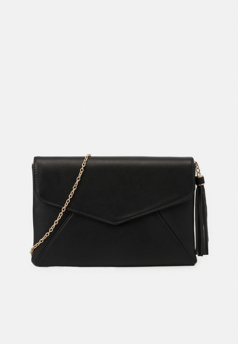 Anna Field Clutch - 802 - Black 1 Anna Field Clutch - 802 - Black