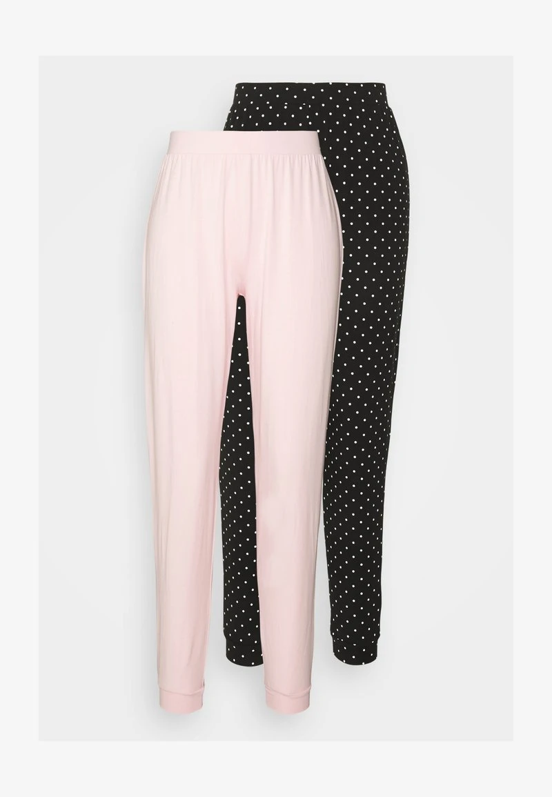 Anna Field 2 PACK - Nachtwäsche Hose - Black/white 5 Anna Field 2 PACK - Nachtwäsche Hose - Black/white – Bild 5