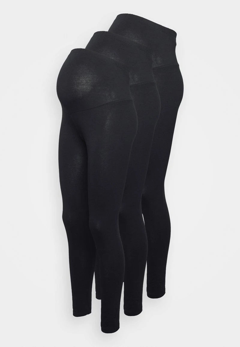 3 PACK - Leggings - Hosen - Black 4 3 PACK - Leggings - Hosen - Black – Bild 4