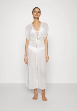 Anna Field EMBROIDERED COVER UP / 802 - BLACK - Strandaccessoire - 001 - White