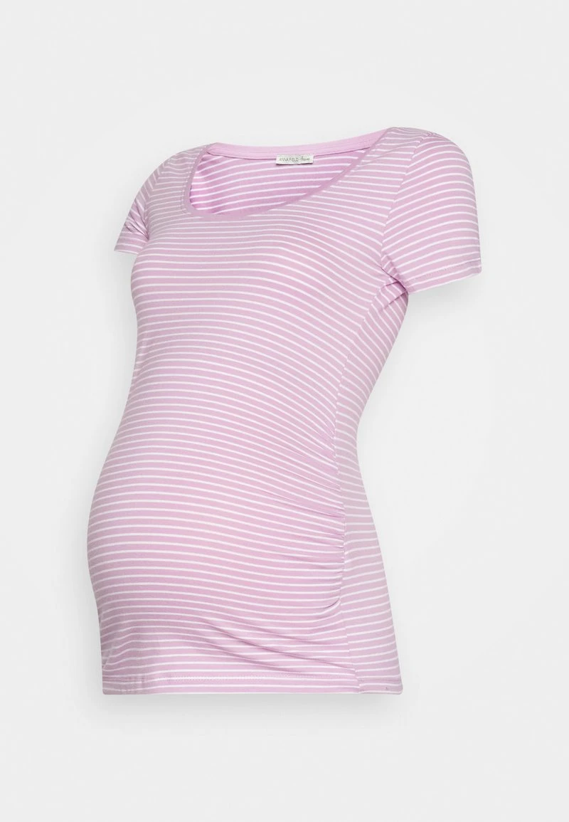 2 PACK - T-Shirt Print - Purple/white/teal 2 2 PACK - T-Shirt Print - Purple/white/teal – Bild 2