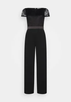 Anna Field LUREX TOP - Jumpsuit - Black -Anna Field 47c711775b5b4930aef3929a1eb0e9ea 2