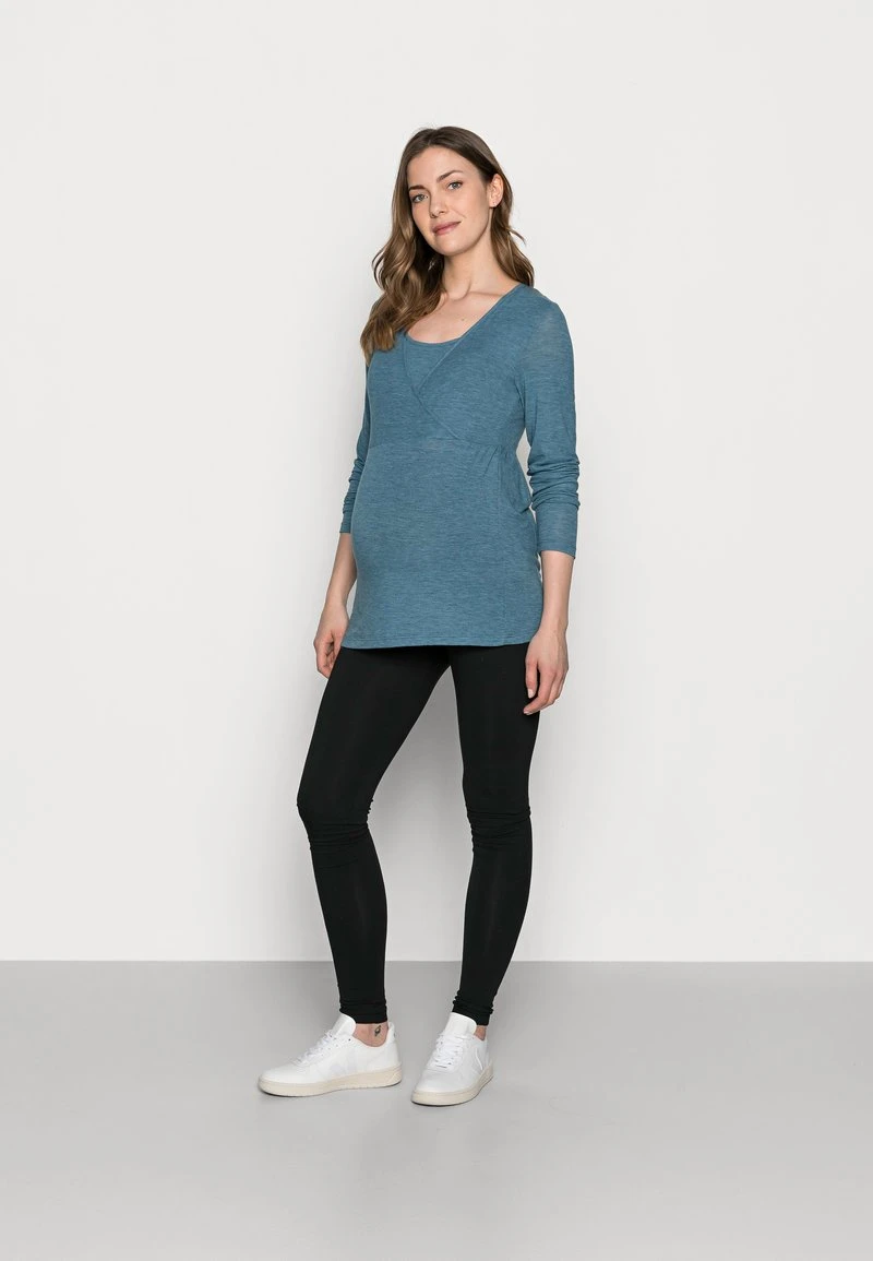 7/8 LENGTH MATERNITY LEGGINGS 2 PACK - Leggings - Hosen - Black 1 7/8 LENGTH MATERNITY LEGGINGS 2 PACK - Leggings - Hosen - Black