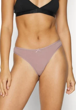 Anna Field GEORGINA 7PP THONG COTTON - String - Black/pink 9 Anna Field GEORGINA 7PP THONG COTTON - String - Black/pink -Anna Field 4b32aad786514479923d25cd5c95ab9a