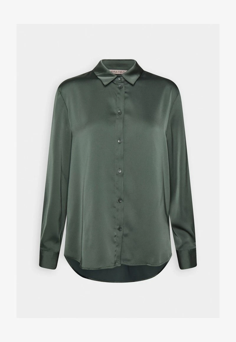 Anna Field Hemdbluse - Olive 4 Anna Field Hemdbluse - Olive – Bild 4
