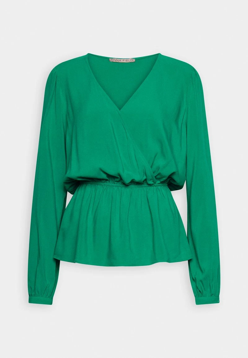 Anna Field PEPLUM - Bluse - Green 1 Anna Field PEPLUM - Bluse - Green