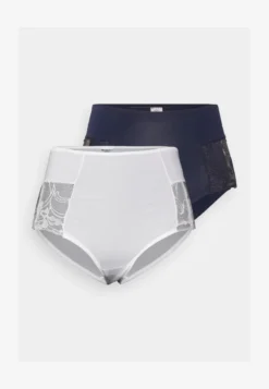 Anna Field 2 PACK - Slip - Dark Blue/white -Anna Field 60681abeb3504ff4a952834ae066f4a9