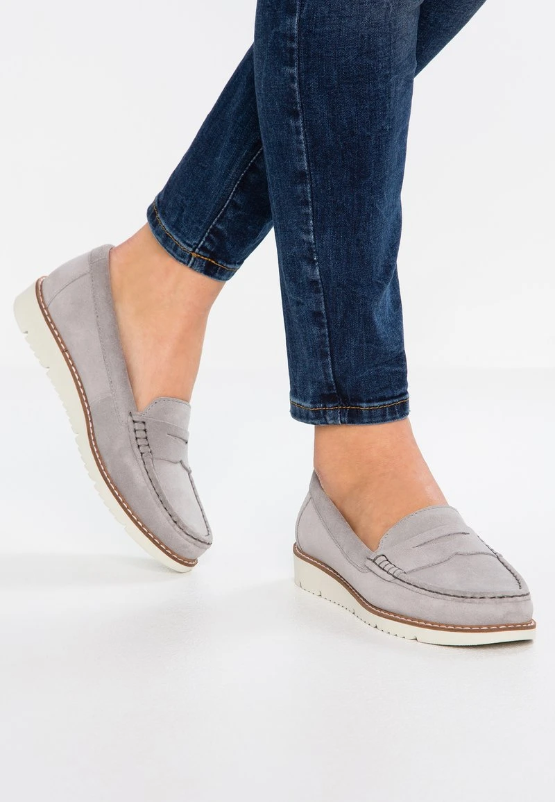 Anna Field COMFORT LEATHER - Slipper - Grey 1 Anna Field COMFORT LEATHER - Slipper - Grey