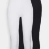 Anna Field 2 PACK - Leggings - Hosen - Black/white