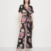 Anna Field Jumpsuit - Black/multi-coloured