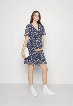 Freizeitkleid - Dark Blue/white -Anna Field 6e70e9c6eb9541eb8427c9c5a250270c