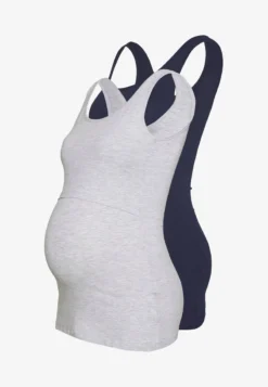 NURSING 2 PACK - Top - Top - Dark Blue/grey 11 NURSING 2 PACK - Top - Top - Dark Blue/grey -Anna Field 6e96f5c8d19445c387788d28c45df6da