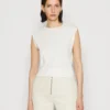 Anna Field T-Shirt Basic - Off-white