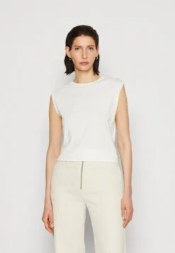 Anna Field T-Shirt Basic - Off-white