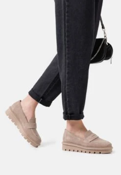 Anna Field 51 COMFORT LEATHER - Slipper - Taupe