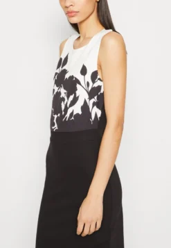 Anna Field Jerseykleid - Black/white -Anna Field 85d41bace6a74369a8631862285f3299