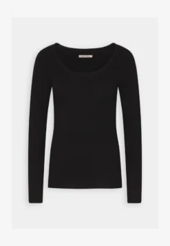 Anna Field BUTTON DETAIL - Strickpullover - Black -Anna Field 87ff0b6d7b154c5c9d9d5d8db42e4c86 1