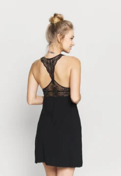 Anna Field ANNA VISCOSE DRESS - Nachthemd - Black 8 Anna Field ANNA VISCOSE DRESS - Nachthemd - Black -Anna Field 898b079ecbb9451081364c0f02951668