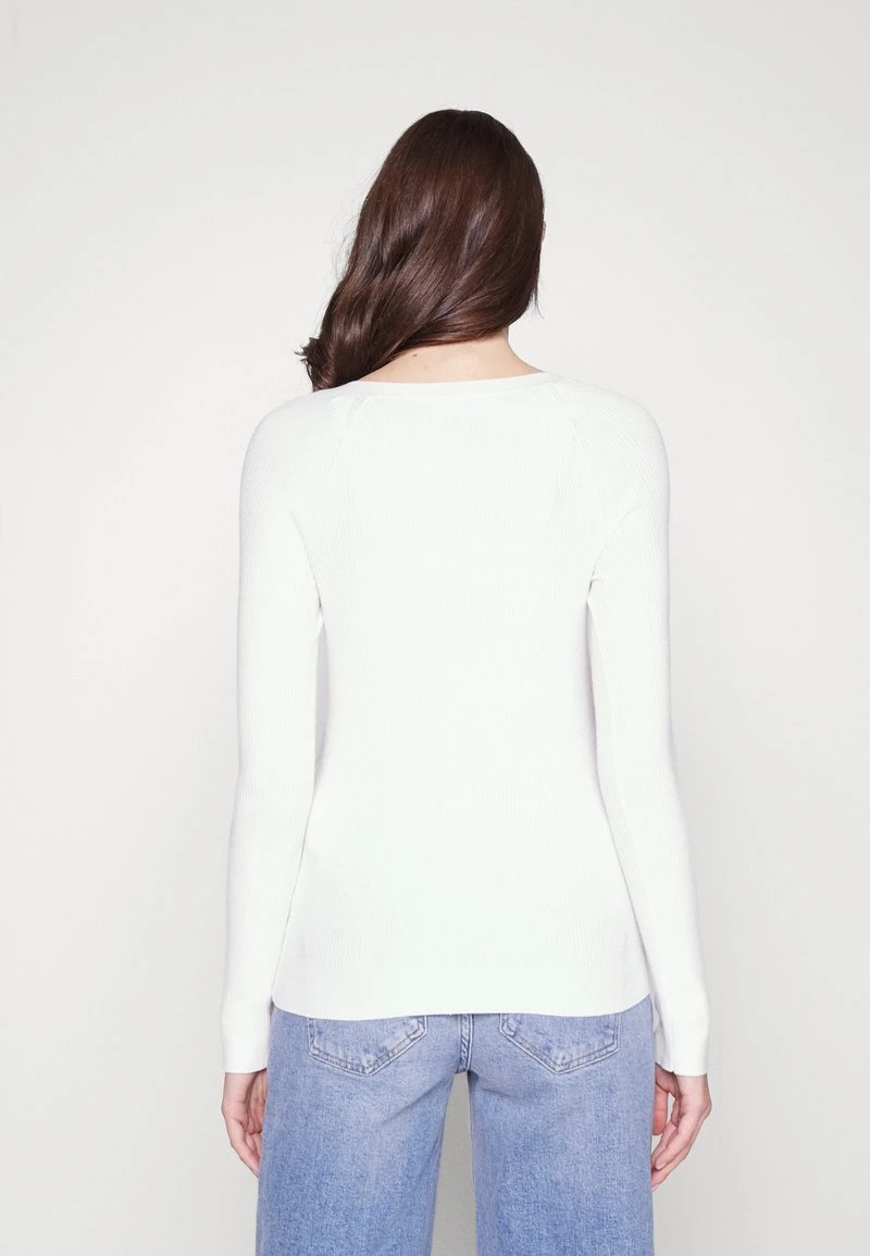 NURSING - BUTTON OPENING - Strickpullover - White 3 NURSING - BUTTON OPENING - Strickpullover - White – Bild 3