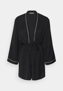 Anna Field AMANDA SATIN DRESSING GOWN - Bademantel - Black 10 Anna Field AMANDA SATIN DRESSING GOWN - Bademantel - Black -Anna Field 8d83c445099f4342aabc07d1ce2caede