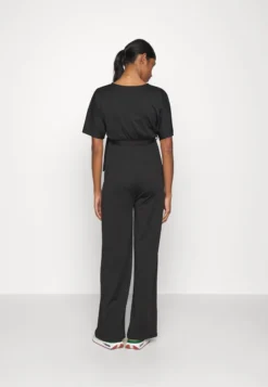 SHORT SLEEVE WRAP JUMPSUIT - Jumpsuit - Black 8 SHORT SLEEVE WRAP JUMPSUIT - Jumpsuit - Black -Anna Field 916c9e2f7b054f20aa7ff4ca0c540e4f