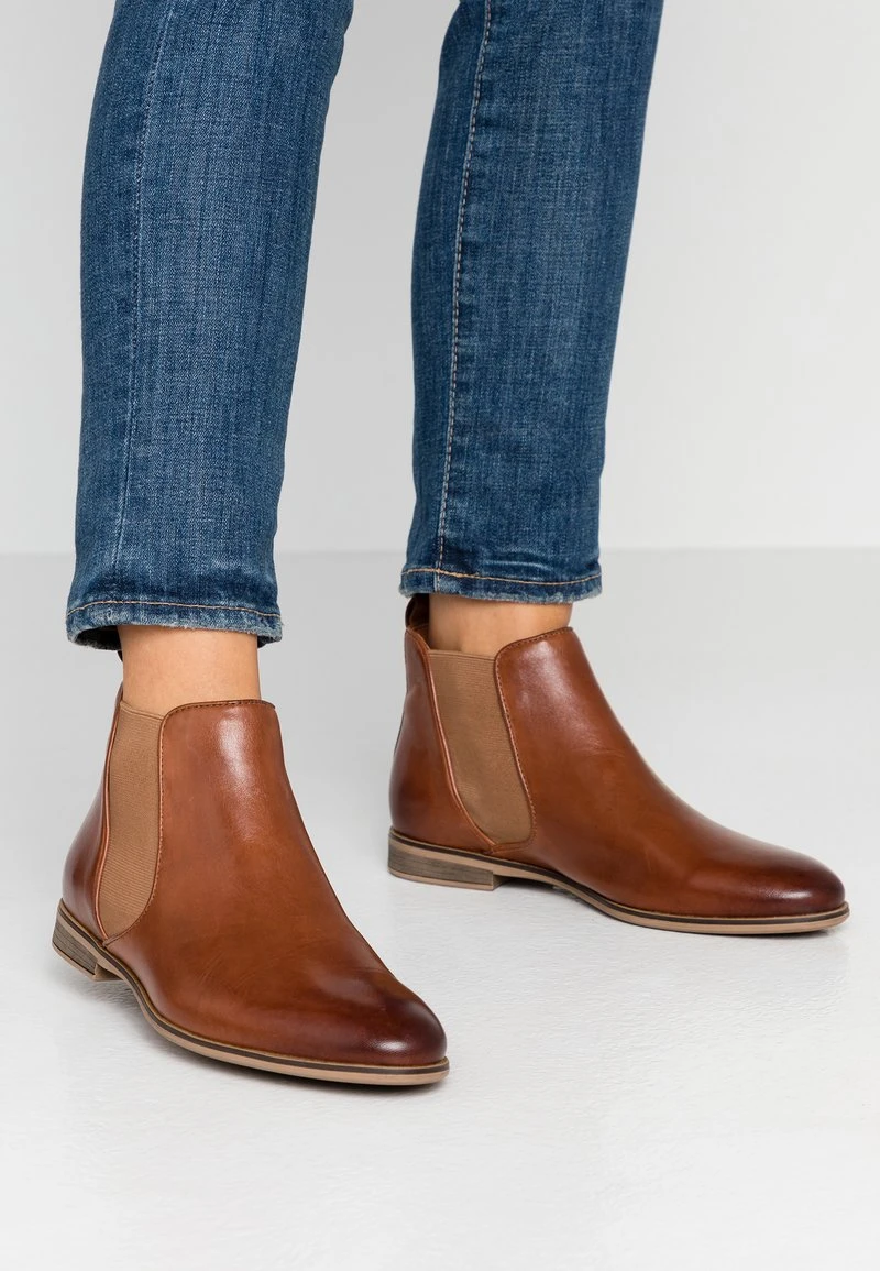 Anna Field LEATHER - Ankle Boot - Cognac 1 Anna Field LEATHER - Ankle Boot - Cognac