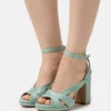 Anna Field Plateausandalette - Mint