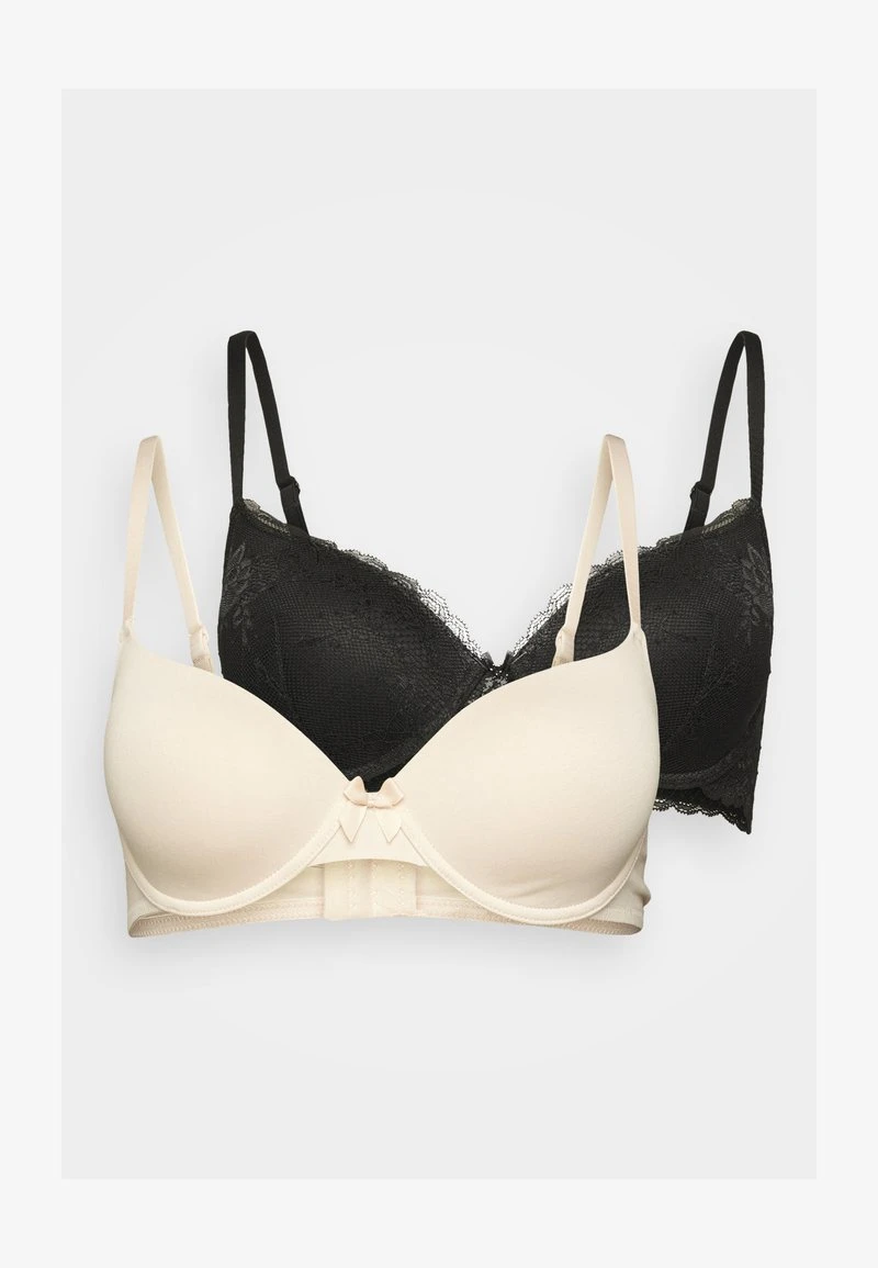 Anna Field 2 PACK - Bügel BH - Black/nude 5 Anna Field 2 PACK - Bügel BH - Black/nude – Bild 5