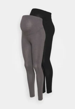 2 PACK - Leggings - Hosen - Grey/black 11 2 PACK - Leggings - Hosen - Grey/black -Anna Field 97f773dd19b84eacbe87df1cc54b0026