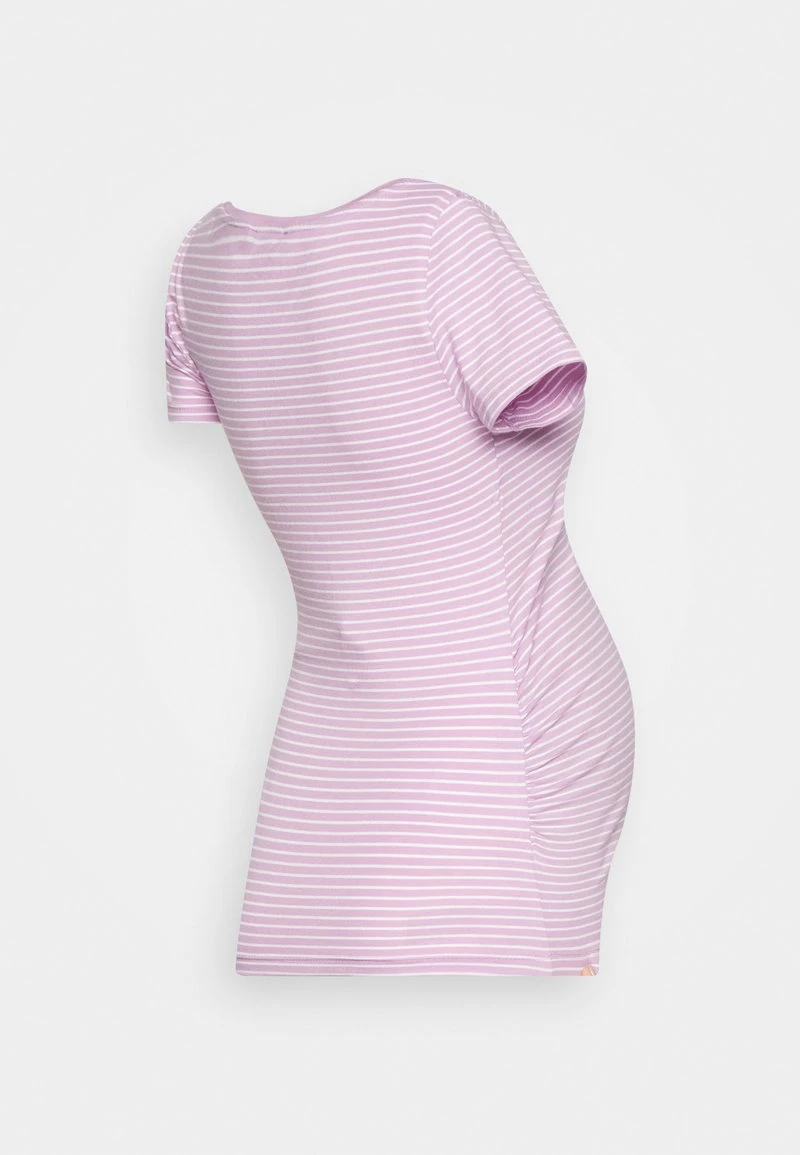 2 PACK - T-Shirt Print - Purple/white/teal 3 2 PACK - T-Shirt Print - Purple/white/teal – Bild 3