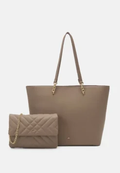 Anna Field SET - Handtasche - Taupe