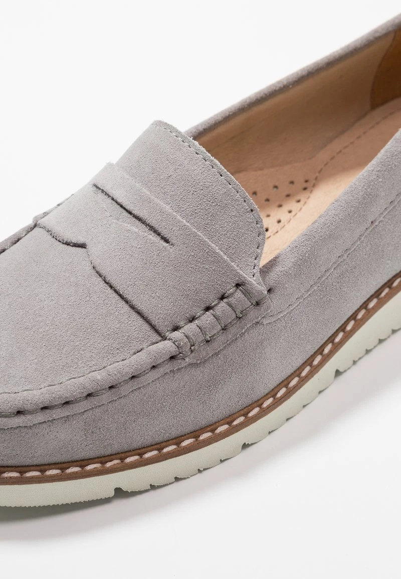 Anna Field COMFORT LEATHER - Slipper - Grey 3 Anna Field COMFORT LEATHER - Slipper - Grey – Bild 3