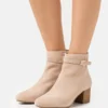 Anna Field LEATHER - Stiefelette - Beige