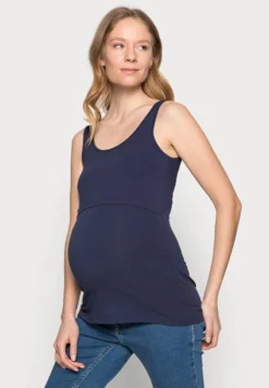 NURSING 2 PACK - Top - Top - Dark Blue/grey 10 NURSING 2 PACK - Top - Top - Dark Blue/grey -Anna Field a0eb6568fd0746bf88d9625299286439