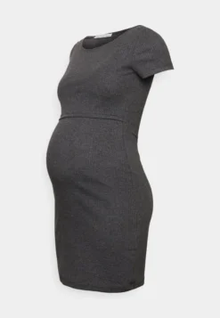 SHORT SLEEVES - Jerseykleid - Mottled Dark Grey -Anna Field a12eb757c88f47778add388454b2e645