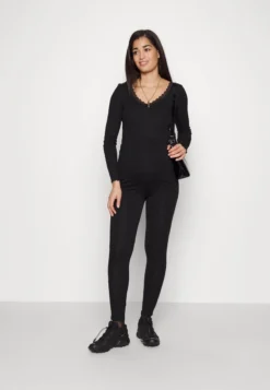 2 PACK - Leggings - Hosen - Black