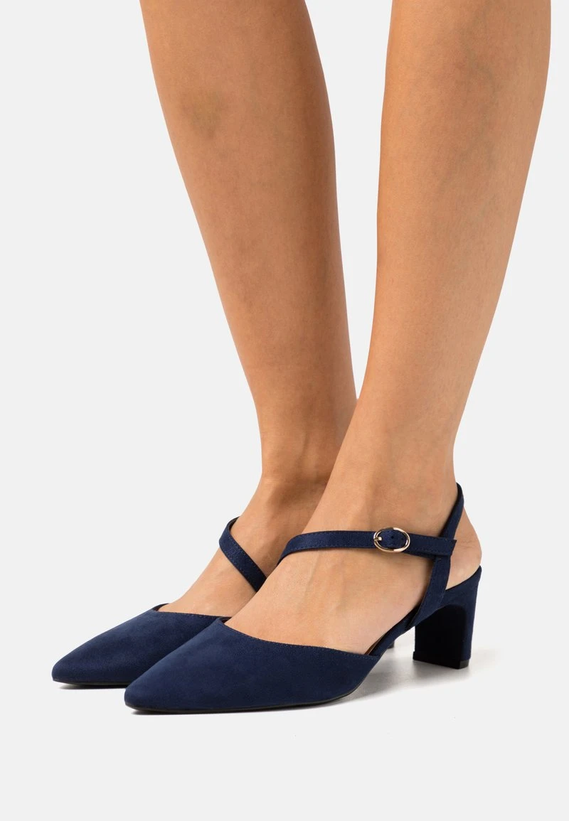 Anna Field Riemensandalette - Dark Blue 1 Anna Field Riemensandalette - Dark Blue