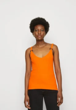 Anna Field Top - Orange